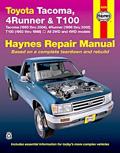 Livre : Toyota Tacoma, 4Runner & T100 (1993-2004)