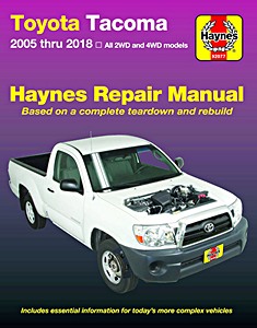 Livre: Toyota Tacoma - 2WD and 4WD (2005-2018)