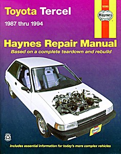 Boek: Toyota Tercel (1987-1994) - Haynes Repair Manual