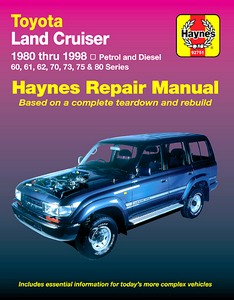 Livre : Toyota Land Cruiser - Petrol and Diesel - 60, 61, 62, 70, 73, 75 & 80 Series (1980-1998) (AUS) - Haynes Repair Manual