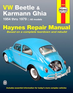 Książka: Volkswagen Beetle & Karmann Ghia (1954-1979) (USA) - Haynes Repair Manual