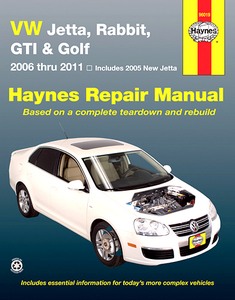 Livre: VW Golf, Jetta, Rabbit & GTI (2006-2011) (USA) - Haynes Repair Manual