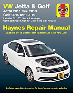 Book: VW Jetta (2011-2018), Golf (2015-2019) (USA)