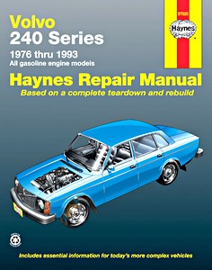 Boek: Volvo 240 Series - All gasoline models (1976-1993) (USA) - Haynes Repair Manual