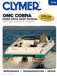 Boek: OMC Cobra SX & DP-S Duoprop (1994-2000) - Clymer Stern Drive Shop Manual