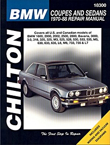 Książka: BMW Coupes and Sedans (1970-1988) - Chilton Repair Manual