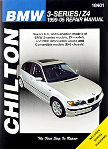 Book: BMW 3 Series (E46) / Z4 (1999-2005) (USA) - Chilton Repair Manual