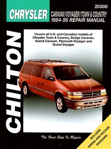 Buch: Chrysler / Dodge / Plymouth Caravan, Voyager, Town & Country (1984-1995) - Chilton Repair Manual