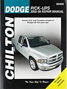 Book: Dodge Ram Full-size Pick-ups - gasoline and Cummins diesel engines (2002-2008) - Chilton Repair Manual