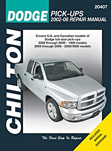 Book: Dodge Ram Full-size Pick-ups - gasoline and Cummins diesel engines (2002-2008) 