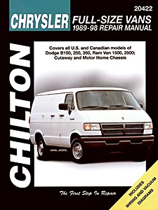 Boek: Dodge Full-size Vans (1989-1998) - Chilton Repair Manual