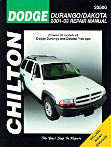 Book: Dodge Durango (2001-2003) and Dakota (2001-2003) Pick-ups - Chilton Repair Manual