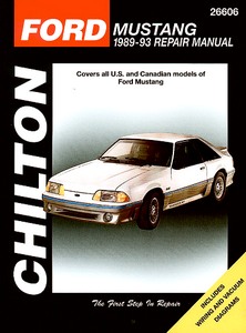 Livre: Ford Mustang (1989-1993) - Chilton Repair Manual