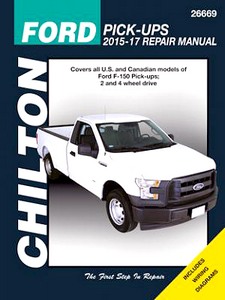 Boek: Ford F-150 Pick-ups (2015-2017) - Chilton Repair Manual