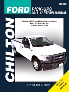 Livre: Ford F-150 Pick-ups (2015-2017) - Chilton Repair Manual