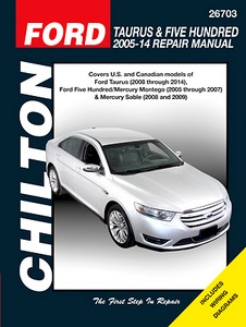 Boek: Ford Taurus (2008-2014), Five Hundred (2005-2007) / Mercury Montego (2005-2007), Sable (2008-2009) - Chilton Repair Manual