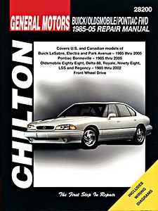 Boek: Buick / Oldsmobile / Pontiac FWD - H Body (1985-2005) - Chilton Repair Manual