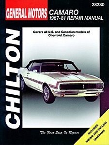 Book: Chevrolet Camaro (1967-1981) - Chilton Repair Manual