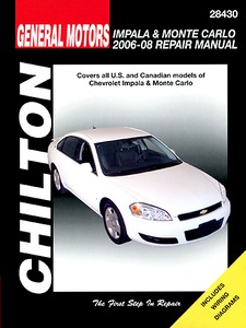 Buch: Chevrolet Impala & Monte Carlo (2006-2008) - Chilton Repair Manual