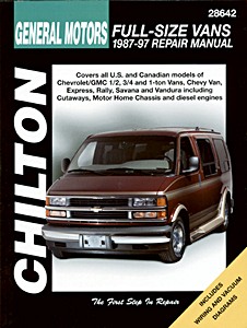 Chilton Werkstatthandbuch - General Motors Vans in Originalgröße