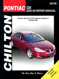 Book: Pontiac G6 (2005-2009) - Chilton Repair Manual