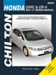 Boek: Honda Civic & CR-V (2001-2011) (USA) - Chilton Repair Manual