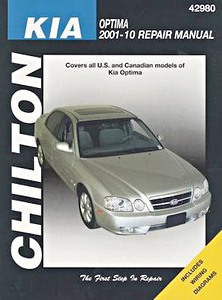 Livre: Kia Optima (2001-2010) (USA) - Chilton Repair Manual