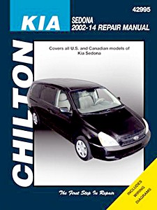 Livre: Kia Sedona (2002-2014) (USA) - Chilton Repair Manual