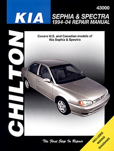 Book: Kia Sephia & Spectra (1994-2004) (USA) - Chilton Repair Manual