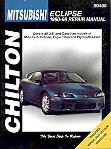 Boek: Mitsubishi Eclipse (1990-1998) - Chilton Repair Manual