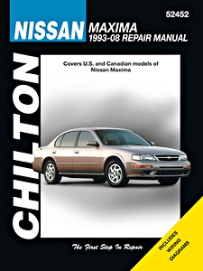 Book: Nissan Maxima (1993-2008) (USA) - Chilton Repair Manual