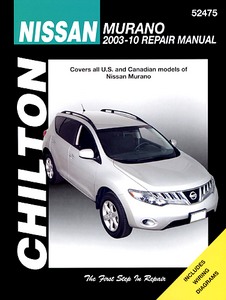 Boek: Nissan Murano (2003-2010) (USA) - Chilton Repair Manual