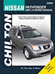 Book: Nissan Pathfinder (2005-2014) (USA) - Chilton Repair Manual