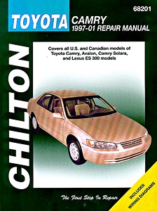 Livre: Toyota Camry, Avalon, Camry Solara / Lexus ES 300 (1997-2001) (USA) - Chilton Repair Manual