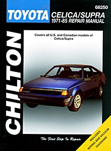 Livre: Toyota Celica, Supra (1971-1985) - Chilton Repair Manual