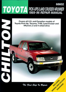 Boek: Toyota Pick-Ups, Land Cruiser, 4Runner (1989-1996) (USA) - Chilton Repair Manual