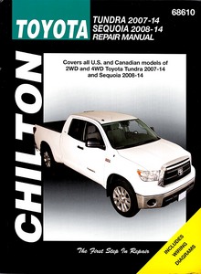 Livre : Toyota Tundra (2007-2014) and Sequoia (2008-2014) (USA) - Chilton Repair Manual