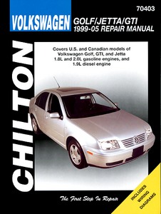 Book: Volkswagen Golf, Jetta, GTI (1999-2005) (USA) - Chilton Repair Manual