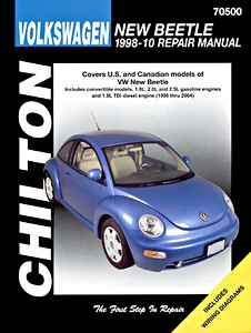 Book: Volkswagen New Beetle - gasoline and diesel engines (1998-2010) (USA) - Chilton Repair Manual