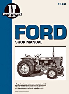 Livre: Fordson Dexta, Super Dexta, Major, Power Major, Super Major / Ford 6000 - 1000, 1600 - 8000, 8600, 8700, 9000, 9600, 9700 - TW-10, TW-20, TW-30 - Tractor Shop Manual