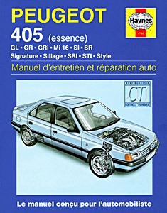 Boek: [HFR] Peugeot 405 - essence (87-96)