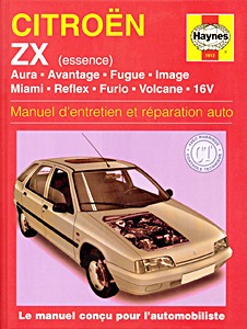 Boek: Citroën ZX - essence (1991-1996) - Manuel d'entretien et réparation Haynes