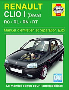 Boek: Renault Clio I - Diesel (1990-mars 1998) - Manuel d'entretien et réparation Haynes