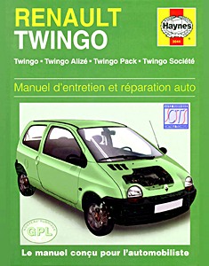 Boek: Renault Twingo (12/1992-8/1998) - Manuel d'entretien et réparation Haynes