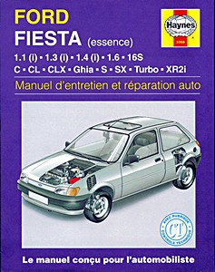 Boek: Ford Fiesta III - essence (1989-1995) - Manuel d'entretien et réparation Haynes