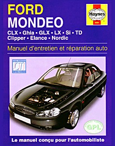 Boek: Ford Mondeo - essence et Diesel (1993-2000) - Manuel d'entretien et réparation Haynes