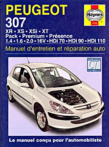 Boek: Peugeot 307 - essence et Diesel (2001-2004) - Manuel d'entretien et réparation Haynes