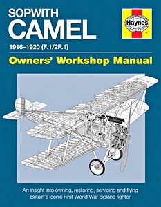 Buch: Sopwith Camel Manual 1916-1920 (F.1 / 2F.1)