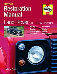 Boek: Land Rover 90, 110 and Defender Rest Man