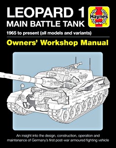 Książka: Leopard 1 Main Battle Tank Manual (1965 to present)